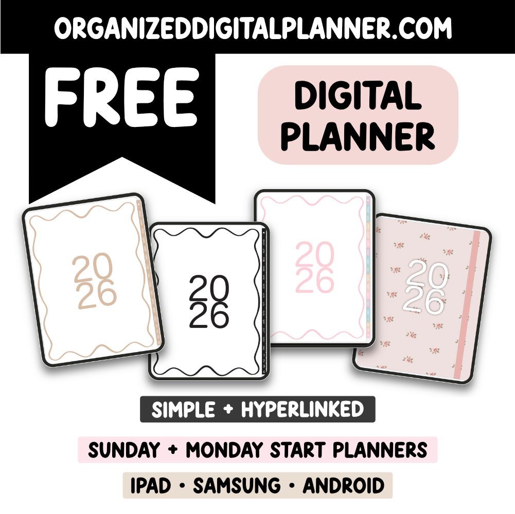 Free 2026 Digital Planner