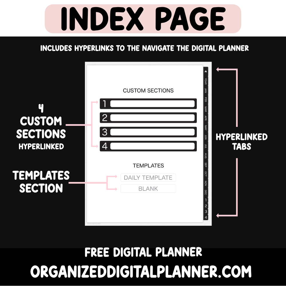 Free 2026 Digital Planner