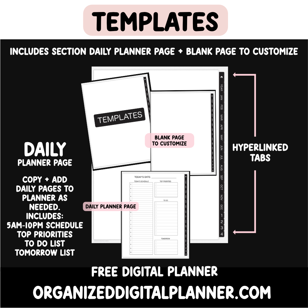 Free 2026 Digital Planner